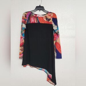 Mischa blouse with a Butterfly 🦋 Patch on the left shoulder size S